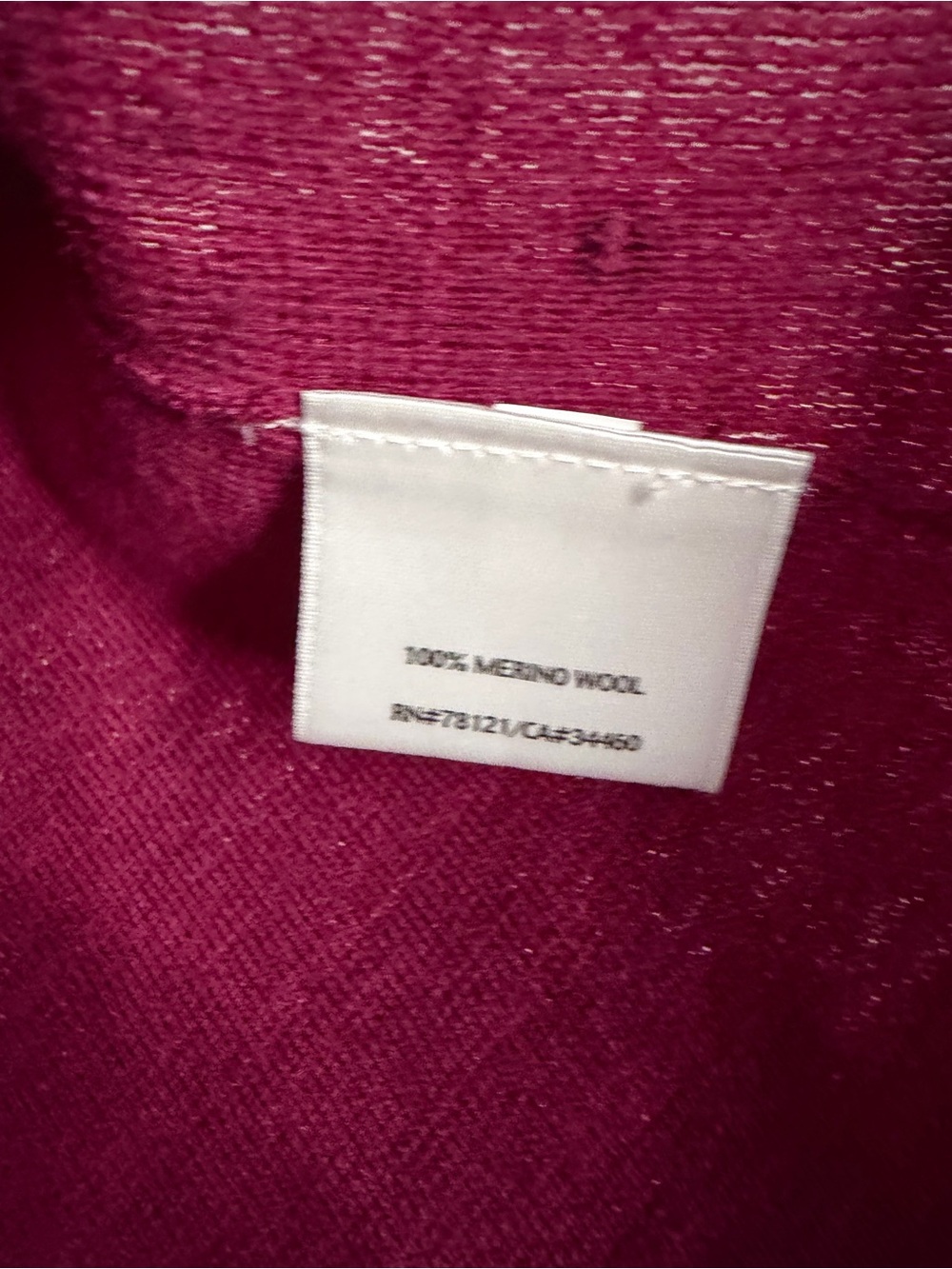Eileen Fisher Ultra fine Merino Wool Sequin Front Shell Top Sweater Soft Size S - Picture 6 of 6